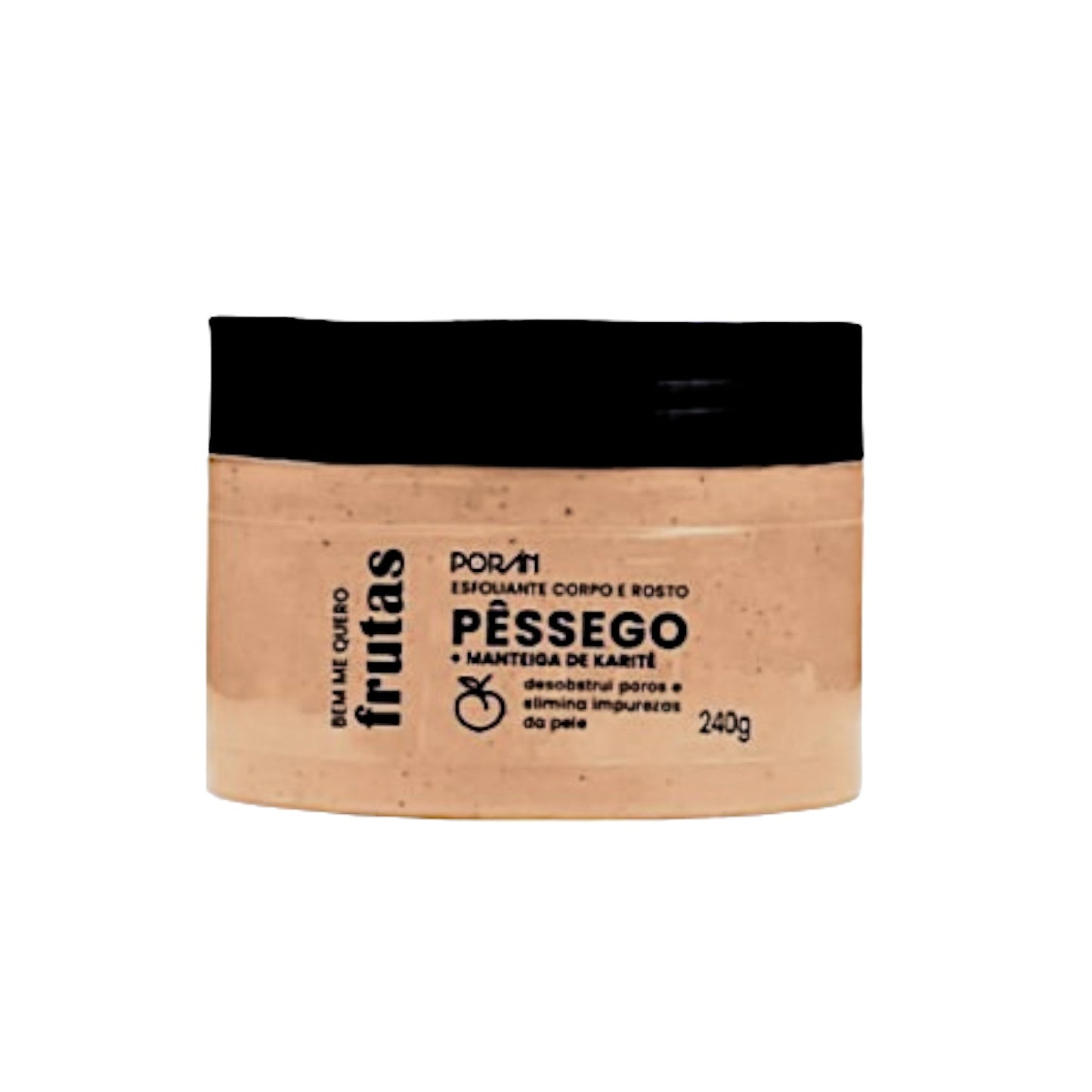 Esfoliante Corpo e Rosto Pêssego - Porán