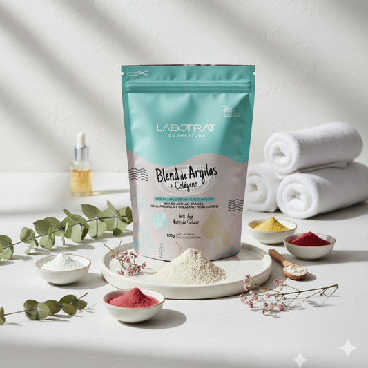 Argila Blend + Colageno Facial e Corporal Labotrat 100g