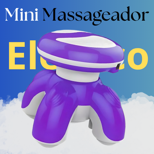 Mini Massageador Elétrico Taiji - Relaxante Portátil