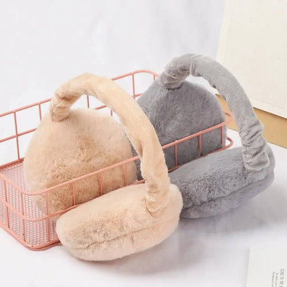 Fashion Earmuffs Ear Warmer Plush - Autumn & Winter