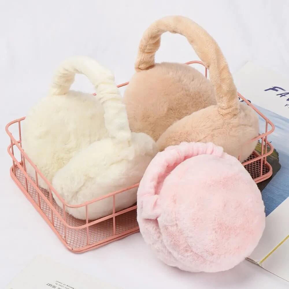 Fashion Earmuffs Ear Warmer Plush - Autumn & Winter