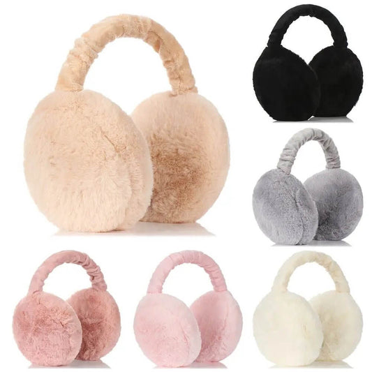Fashion Earmuffs Ear Warmer Plush - Autumn & Winter
