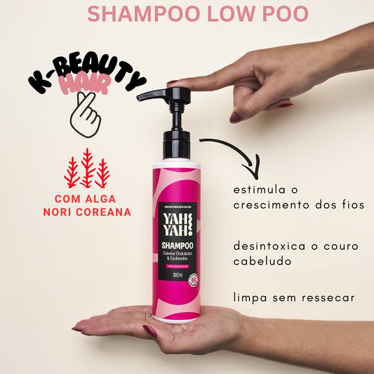 Shampoo Cacheados Low Poo Yah Yah! - 300ml
