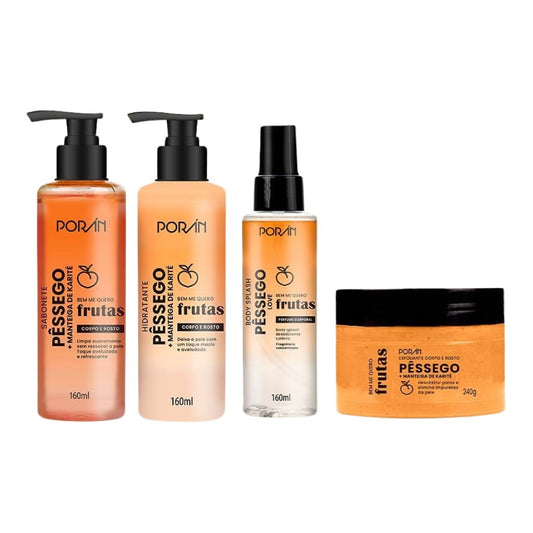 Kit Completo Bem Me Quero - Pêssego Love Porán