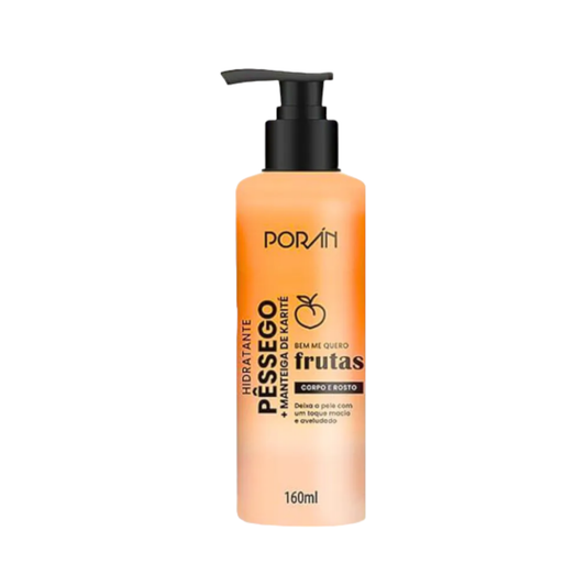 Hidratante Pêssego e Manteiga de Karité 160ml - Porán